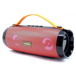колонка KIMISO KM-202+Bluetooth+USB+радио+4 динамика+светомузыка+аккумулятор+Power Bank (1 сорт)