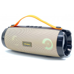 колонка KIMISO KM-202+Bluetooth+USB+радио+4 динамика+светомузыка+аккумулятор+Power Bank (1 сорт)