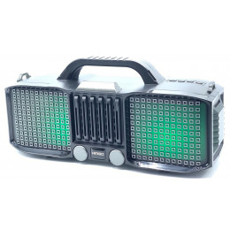 колонка KIMISO KMS-E86+Bluetooth+USB+радио+4 динамика+светомузыка+аккумулятор