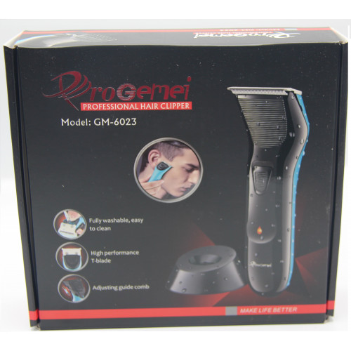машинка для стрижки волос и бороды Gemei GM-6023