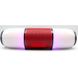 колонка ME6 Bluetooth USB радио 4 динамика светомузыка аккумулятор Power Bank (1 сорт) 