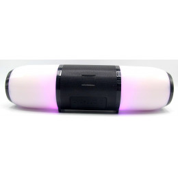 колонка ME6 Bluetooth USB радио 4 динамика светомузыка аккумулятор Power Bank (1 сорт) 