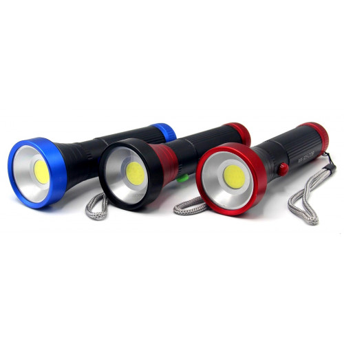 фонарик металлический MX-925 COB