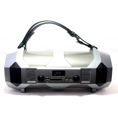 бумбокс 42см+светомузыка+Bluetooth+USB+радио+аккумулятор Cigii S37