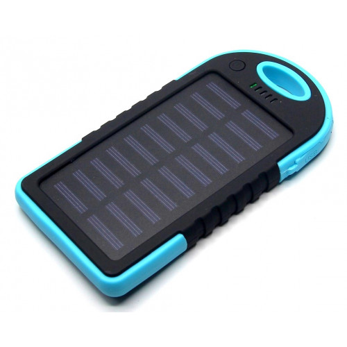 зарядка портативная Power Bank 2USB солнечная батарея фонарик CL01 8000 mAh