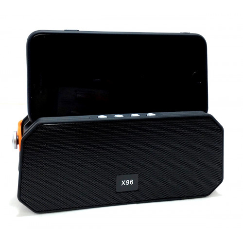 колонка X96A Bluetooth USB радио 4 динамика подставка аккумулятор Power Bank (1 сорт)