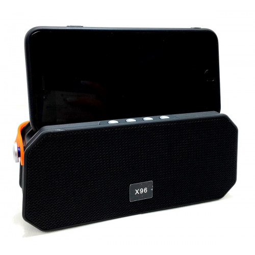 колонка X96B Bluetooth USB радио 4 динамика подставка аккумулятор Power Bank (1 сорт)