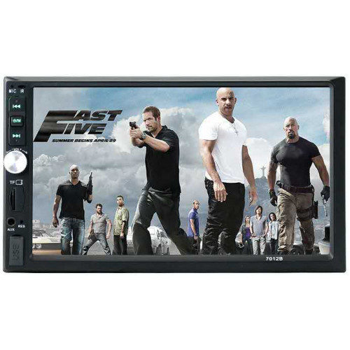 автомагнитола 2 DIN сенсорный экран MP5 Bluetooth USB AUX радио 7012B