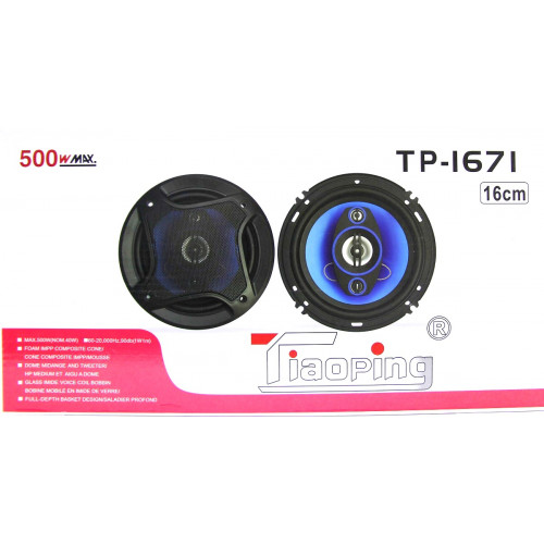 автоколонка 16см/500w TP-1671