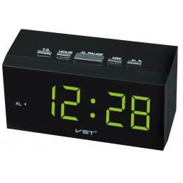 часы настольные VST-772/2 (зеленый) 1 сорт
