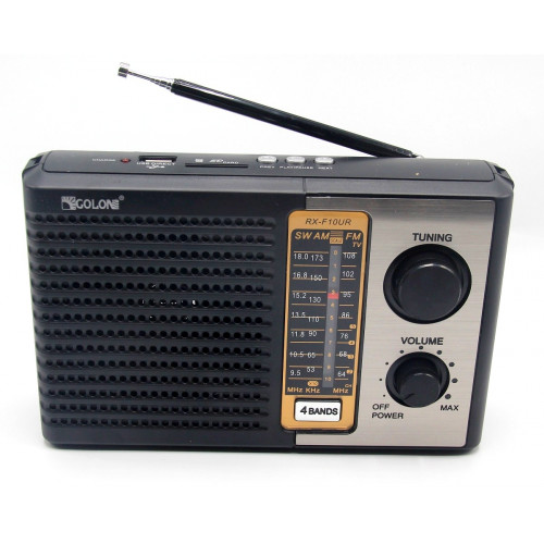 радиоприемник GOLON USB SD аккумулятор RX-F10UR (fm-64)