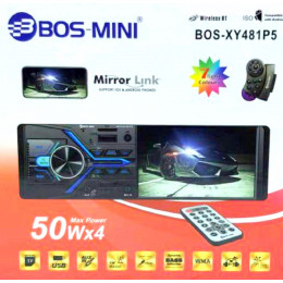 автомагнитола 4,1 дюйм MP5+Bluetooth+USB+AUX+Радио BOS-XY481P5