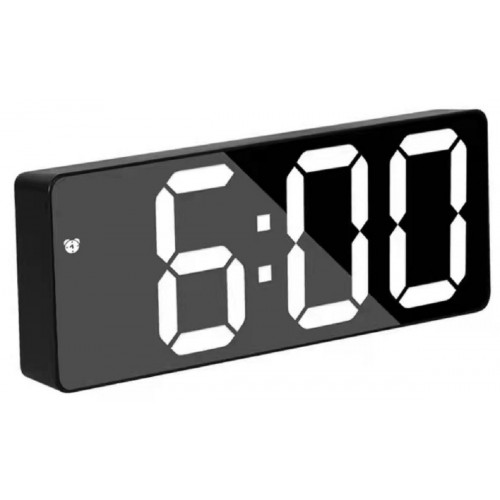 часы настольные+дата+температура X0712/6 (белый)