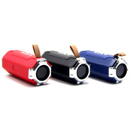 колонка SLC-098 Bluetooth USB радио 4 динамика аккумулятор Power Bank (1 сорт)