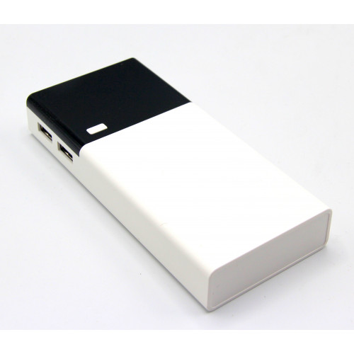 зарядка портативная Power Bank 2USB кожанный 12000 mAh (MM17830-68)