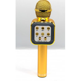 колонка микрофон Bluetooth USB радио аккумулятор WSTER WS-1818