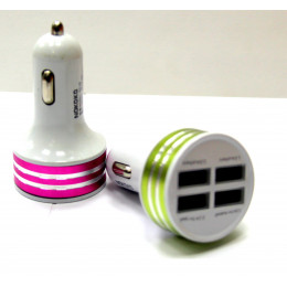 авто зарядка 4 USB, 6.8A MM-17830-24
