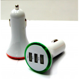 авто зарядка 3 USB, 4.1A KO-24