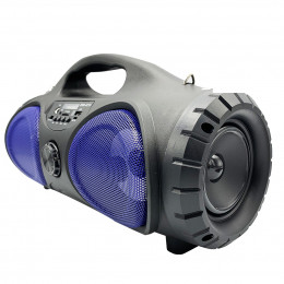бумбокс+Bluetooth+USB+SD+радио+аккумулятор+светомузыка ZQS 4215