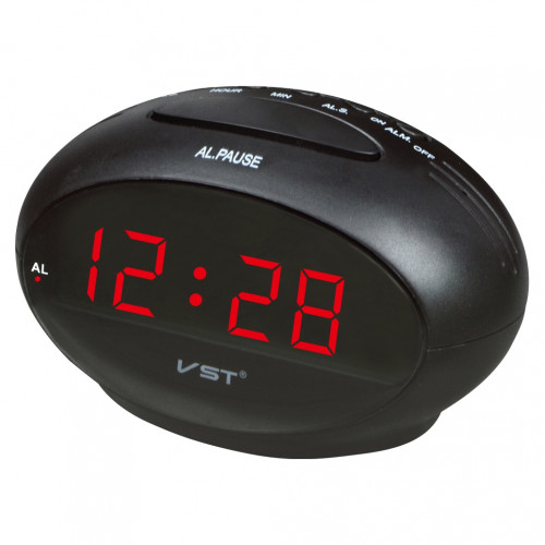 часы настольные VST-711/1 (красный)