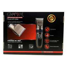 машинка для стрижки волос доп.аккумулятор Gemei GM-6066