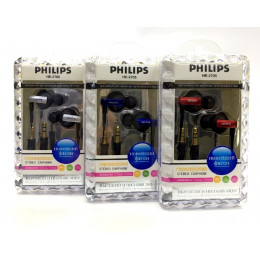 наушники 2 штекера PHILIPS HE-2705