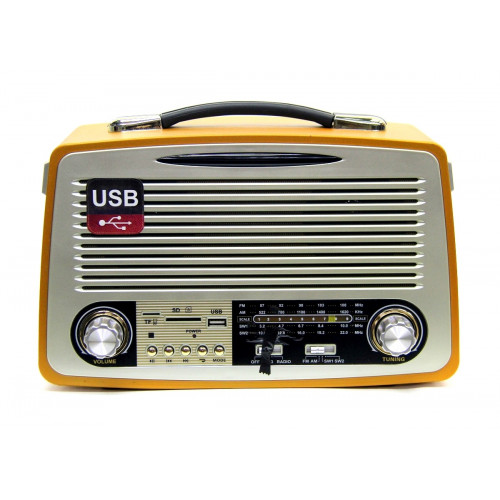 радиоприемник KEMAI+Bluetooth+USB+SD+аккумулятор "18650" MD-1700BT