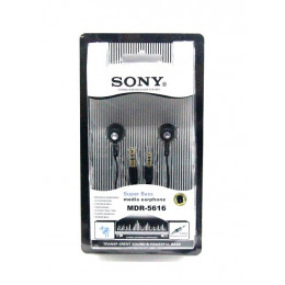 наушники 2 штекера SONY MDR-5616