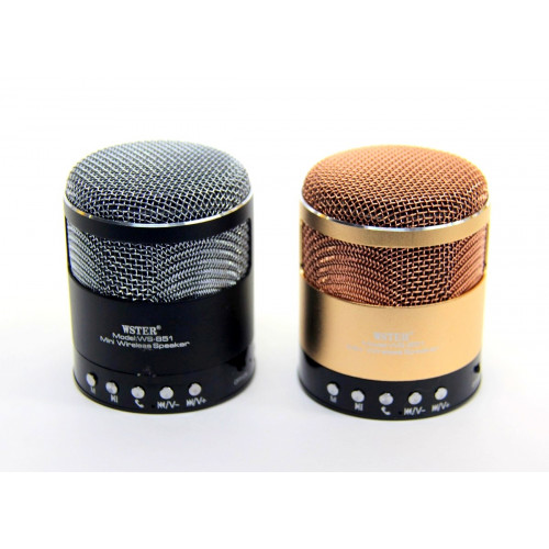 колонка WSTER Bluetooth USB SD аккумулятор WS-851