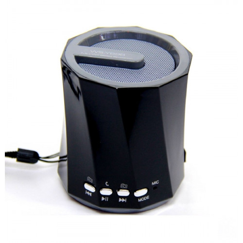 колонка WSTER Bluetooth USB SD мик аккумулятор WS-Y89B